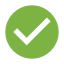 Success tick icon